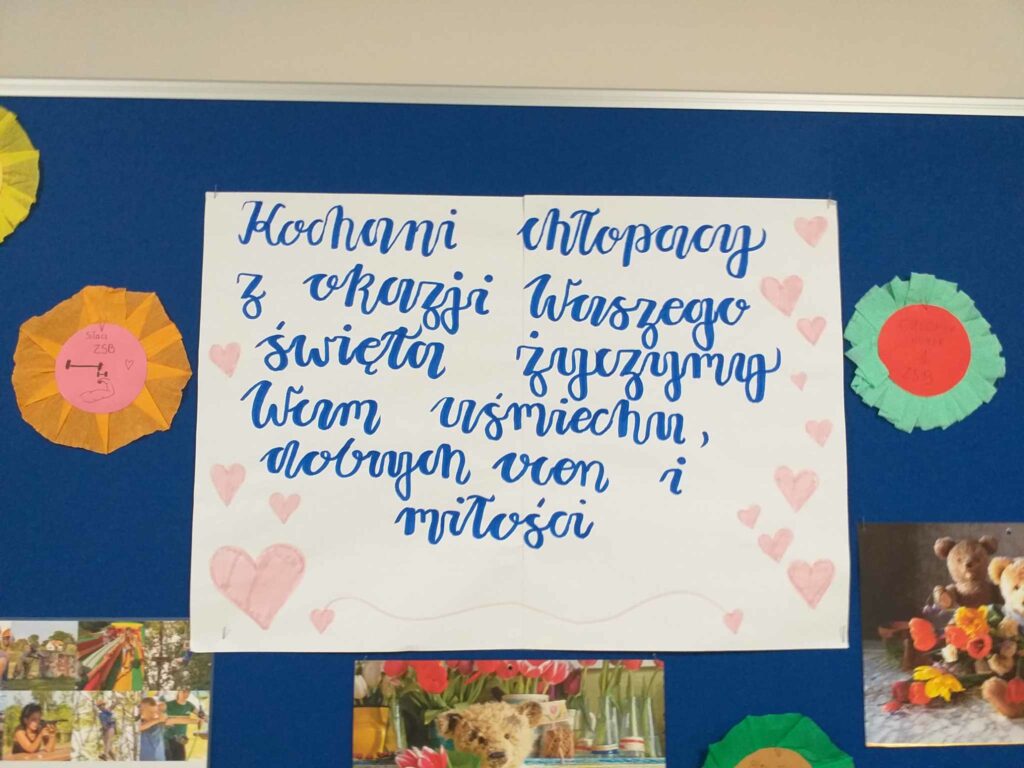 plakat dzień chłopaka