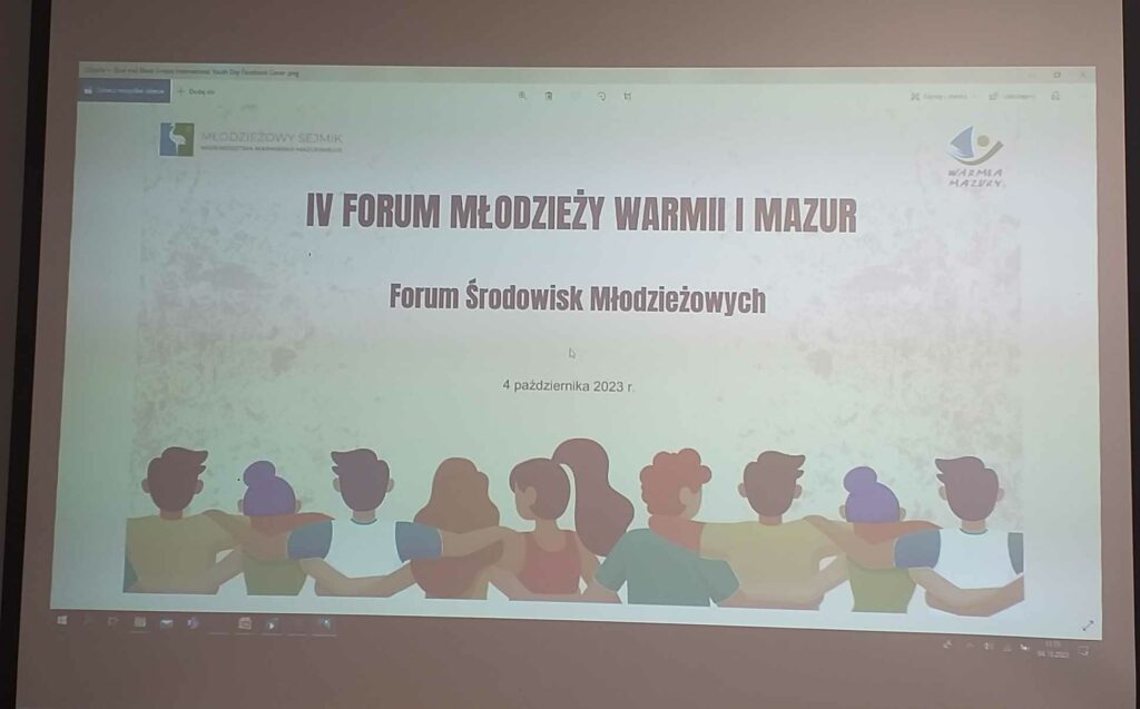 plakat 4 forum młodzierzy