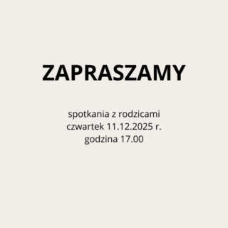 zaproszenie na zebranie z rodzicami